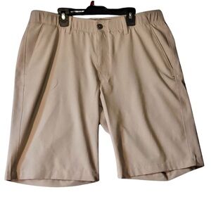 Under Armour Golf Shorts Mens Size 36 Khaki Dressy